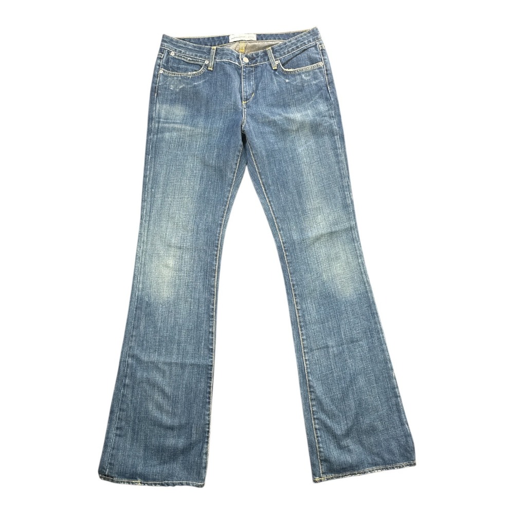 Paper Denim & Cloth Women Flare Jeans Blue Wash Bootcut Size 28‎